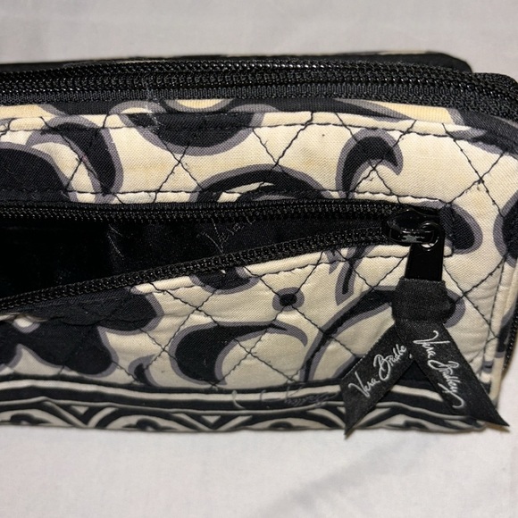 Vera Bradley Retired Night & Day Pattern Turn Lock Wallet - Picture 7 of 9